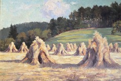 Feld-mit-Strohgarben